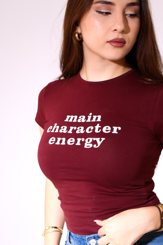 Main character tee