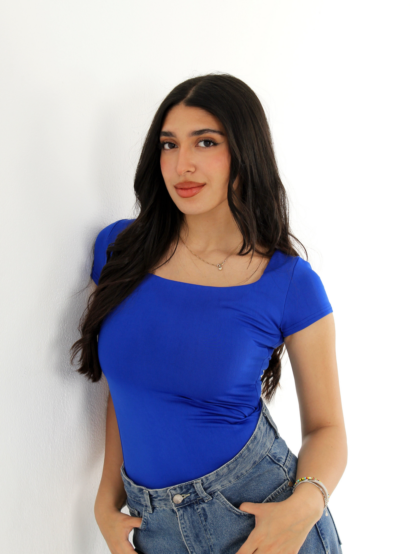 CAIRO Reversible Top in BLU