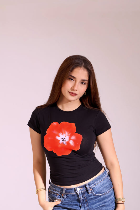 Flower tee