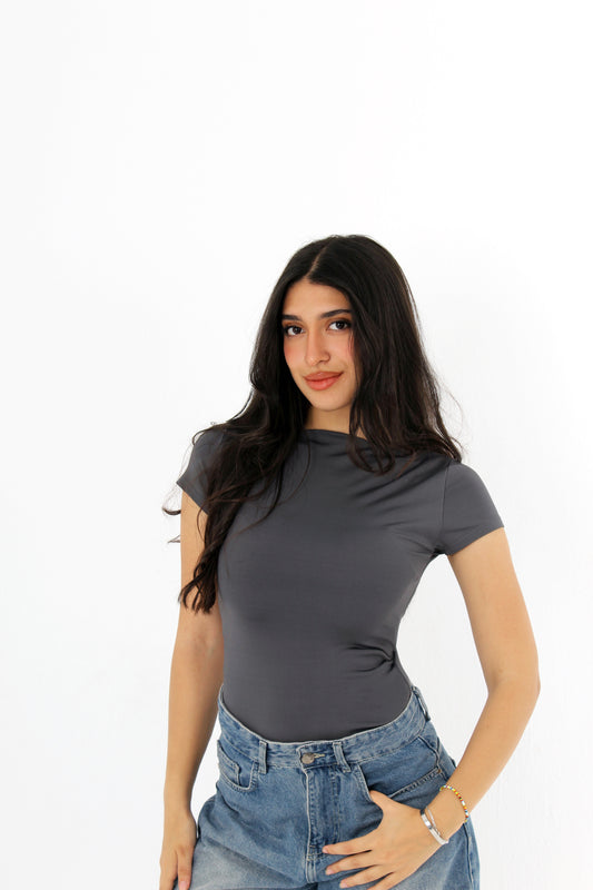 CAIRO Reversible Top in Graphite