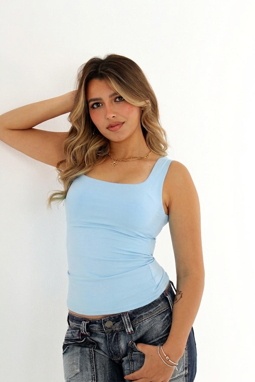 TOKYO Reversible Top in SKY
